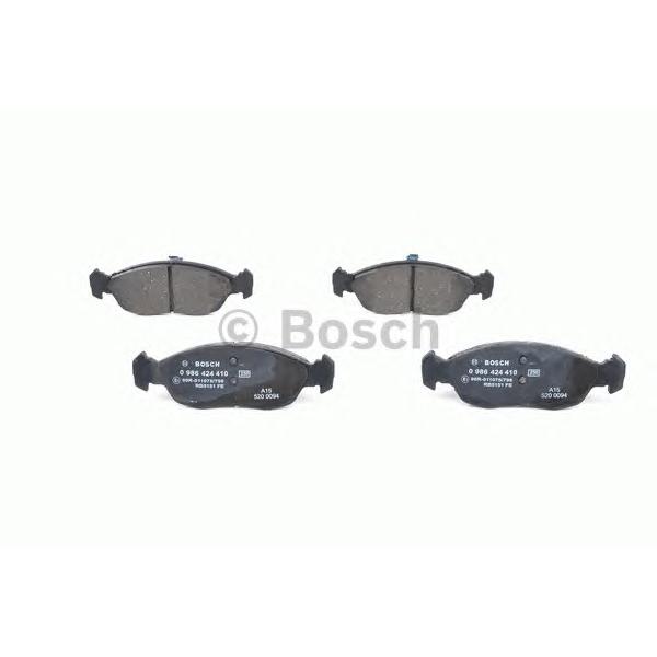BOSCH - 0 986 424 410 (Комплект тормозных колодок, дисковый тормоз)