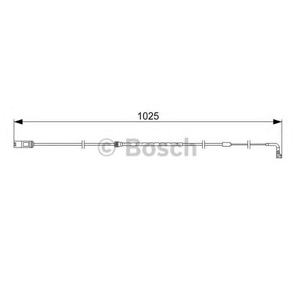 BOSCH - 1 987 473 026 (Датчик износа тормозных колодок BMW X5 (E70), X6 (E71, E72))