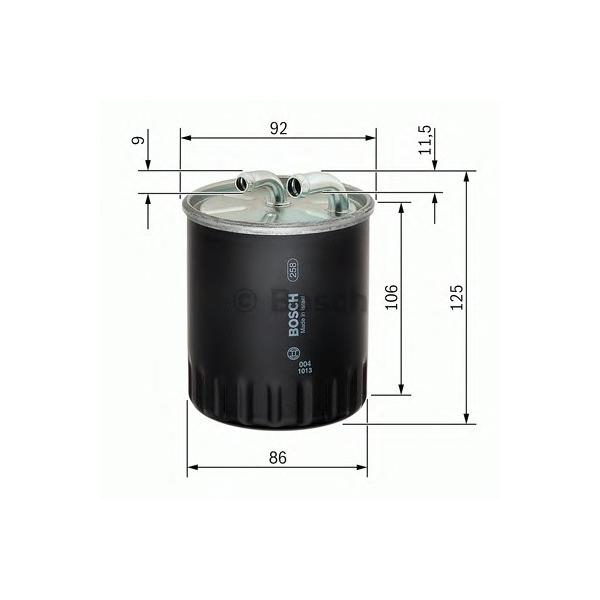 BOSCH - 1 457 434 437 (Топливный фильтр)