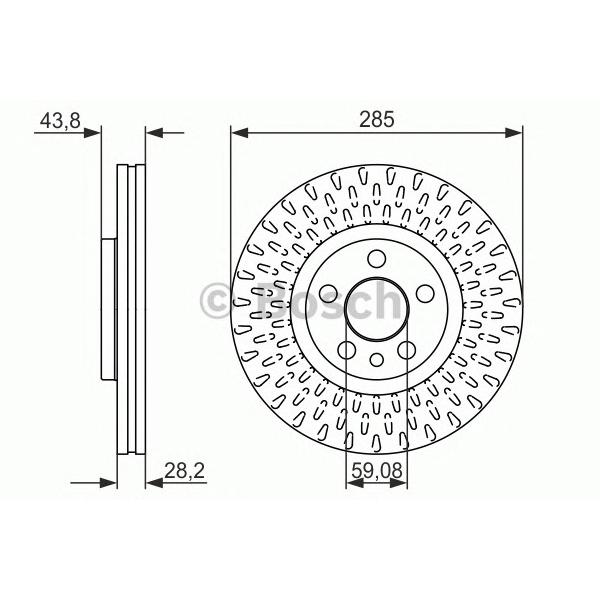 BOSCH - 0 986 479 114 (Тормозной диск)
