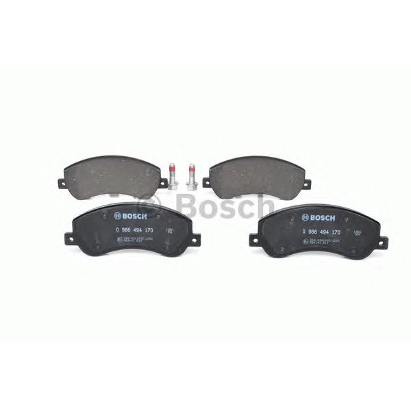BOSCH - 0 986 494 170 (Комплект тормозных колодок, дисковый тормоз)