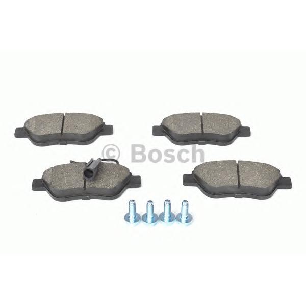 BOSCH - 0 986 424 597 (Комплект тормозных колодок, дисковый тормоз)