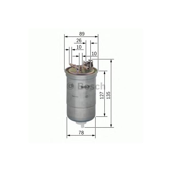 BOSCH - 0 450 906 429 (Топливный фильтр)