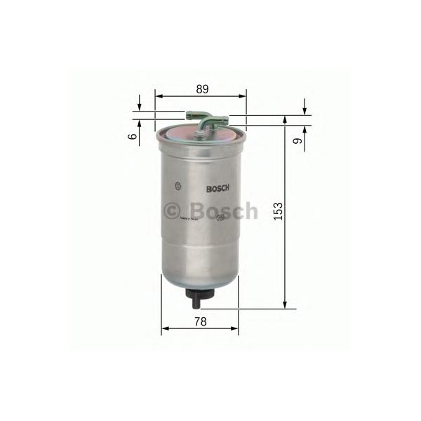 BOSCH - 0 450 906 172 (Топливный фильтр)