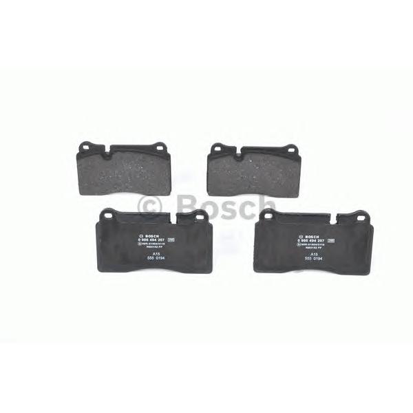 BOSCH - 0 986 494 207 (Комплект тормозных колодок, дисковый тормоз)