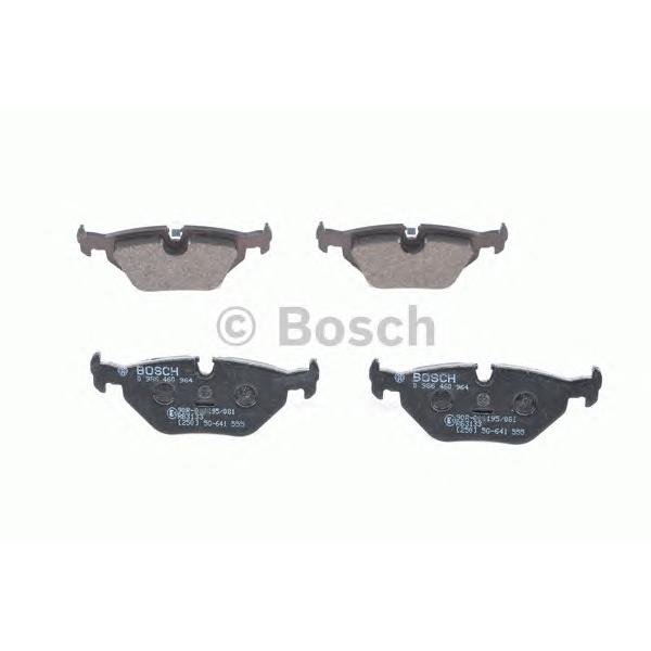 BOSCH - 0 986 460 964 (Комплект тормозных колодок, дисковый тормоз)