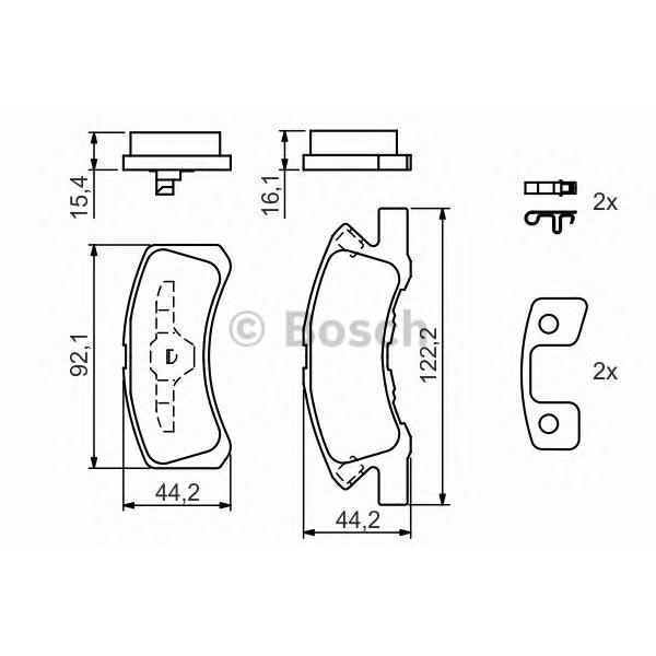 BOSCH - 0 986 494 134 (Деталь)