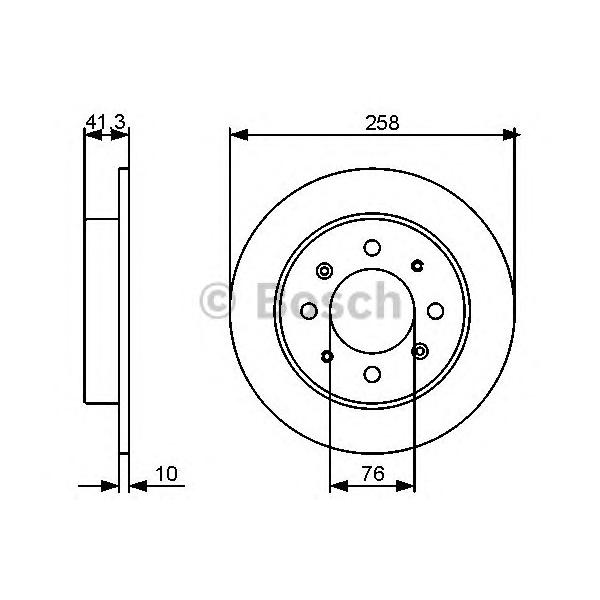 BOSCH - 0 986 479 462 (Тормозной диск)