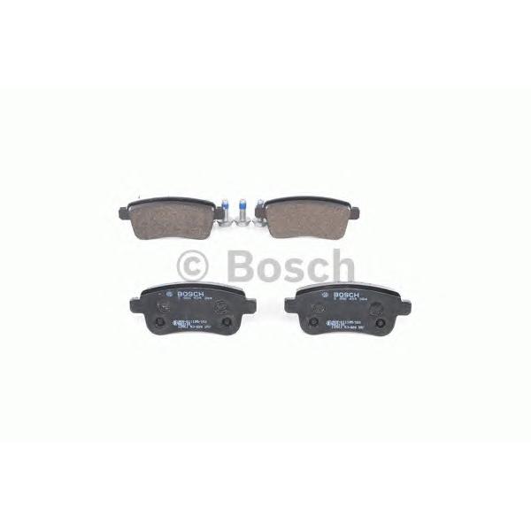 BOSCH - 0986494384 (Колодки тормозные RENAULT MEGANE III 08-/SCENIC III 09- зад. с элек.стоян.торм.)