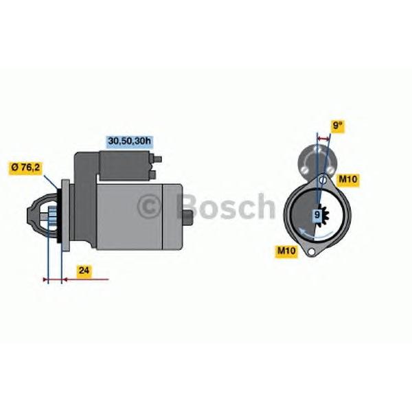 BOSCH - 0 986 016 920 (Стартер)