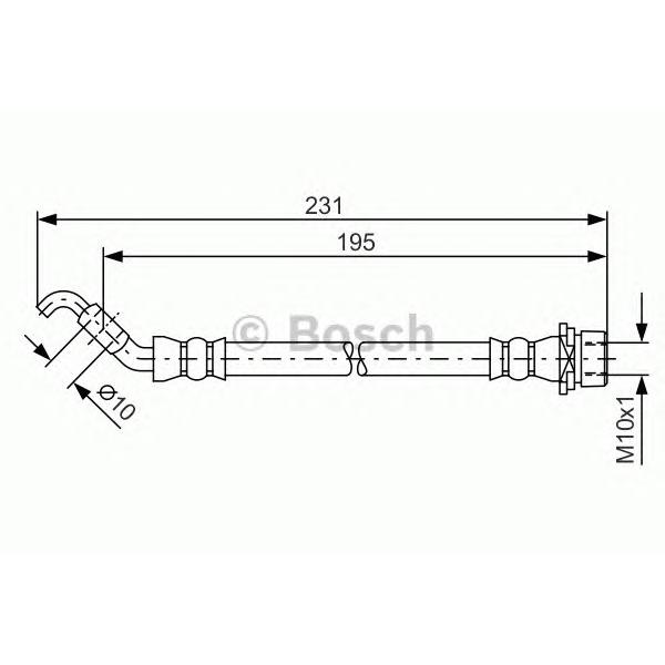 BOSCH - 1987481562 (Шланг торм)