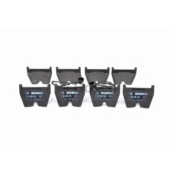 BOSCH - 0 986 494 216 (Комплект тормозных колодок, дисковый тормоз)