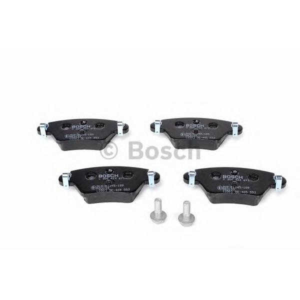 BOSCH - 0 986 424 671 (Комплект тормозных колодок, дисковый тормоз)