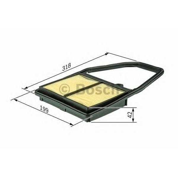 BOSCH - 1457433322 (Фильтр воздушный)