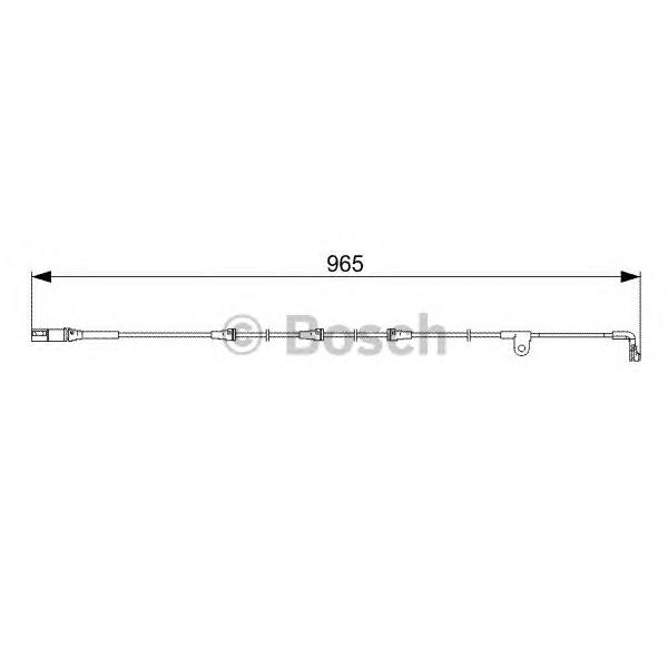 BOSCH - 1 987 473 027 (Сигнализатор, износ тормозных колодок)
