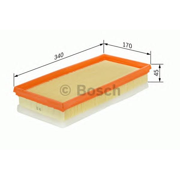 BOSCH - F026400112 (Фильтр воздушный Volvo S40/V40 2.0T 97)