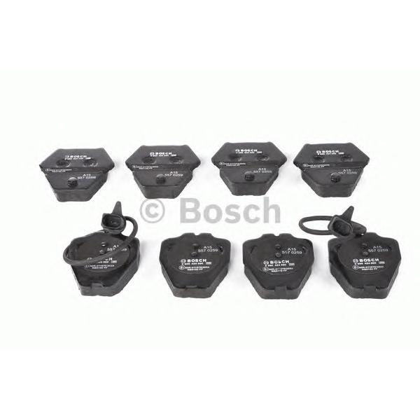 BOSCH - 0 986 424 690 (Комплект тормозных колодок, дисковый тормоз)