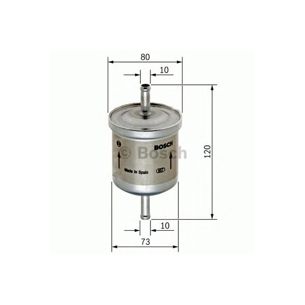 BOSCH - 0 986 450 150 (Топливный фильтр)