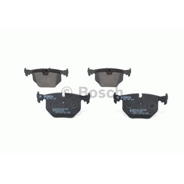 BOSCH - 0 986 494 006 (Комплект тормозных колодок, дисковый тормоз)