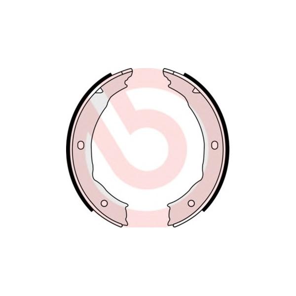 BREMBO - S61540 (Колодки тормозные барабанные PEUGEOT 607 (9D, 9U))