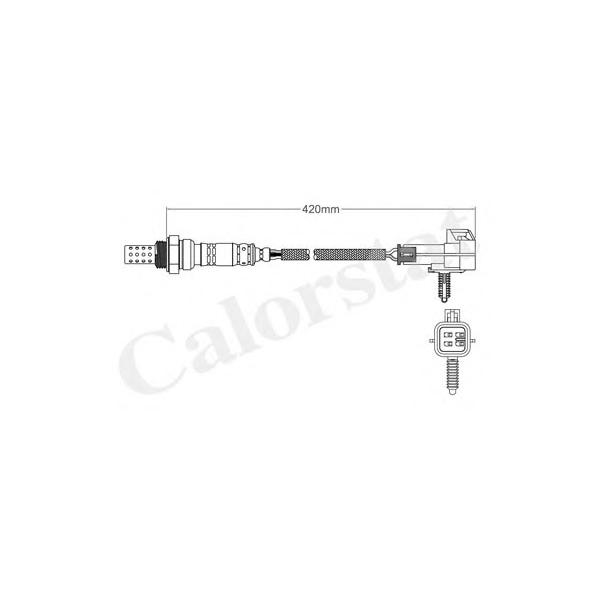 VERNET - LS140688 (Датчик кислорода №1 для Opel Antara, Chevrolet Captiva)