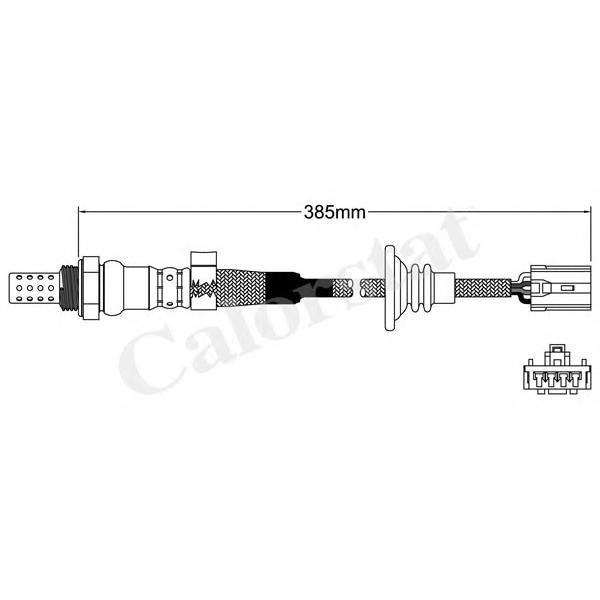 VERNET - LS140375 (Лямбда-зонд MITSUBISHI: 3000 GT 3.0 i 24V 4WD 92-99, CARISMA 1.6/1.8/1.8 16V 95-06, CARISMA седан 1.)