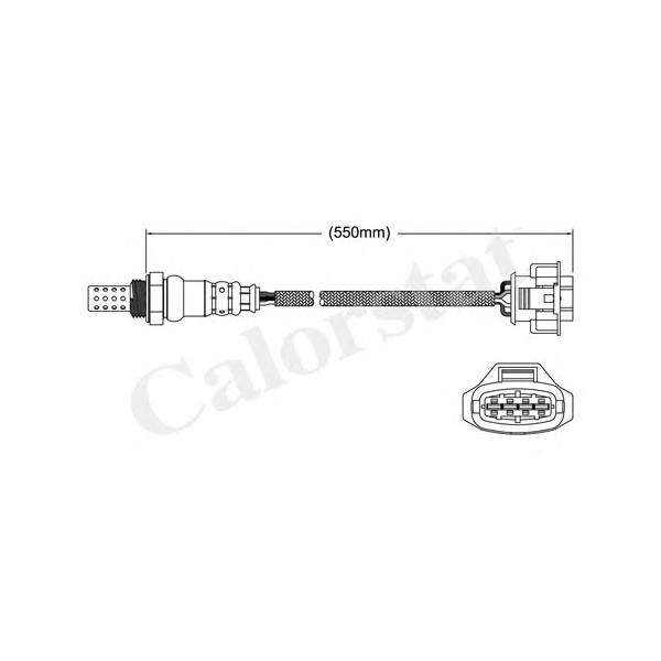 VERNET - LS140011 (Лямбда-зонд OPEL: AGILA 1.0/1.0 12V/1.2 16V Twinport 00-07)