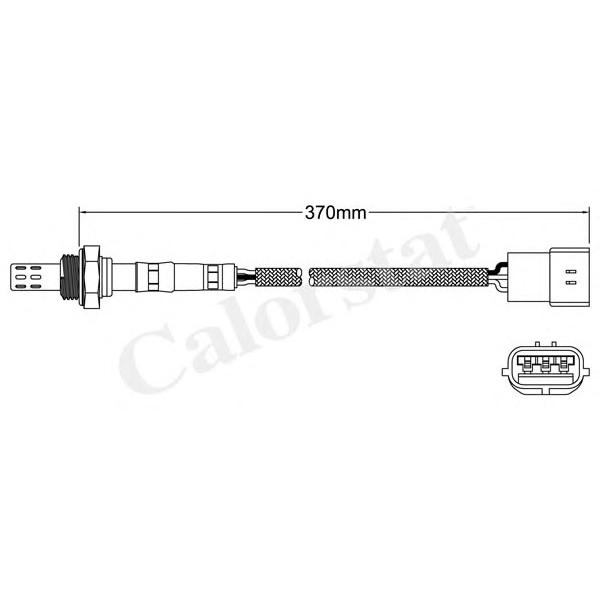 VERNET - LS130254 (Лямбда-зонд HYUNDAI: ACCENT I 1.3/1.3 i 12V/1.5 i 12V/1.5 i 16V 94-00, ACCENT седан 1.3/1.3 i 12V/1.)