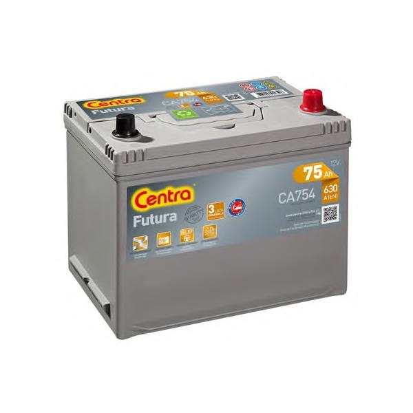 CENTRA - CA754 (Futura аккумулятор 12V 75Ah 630A ETN 0(R+) Korean)