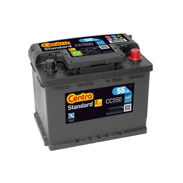 CENTRA - CC550 (Standard аккумулятор 12V 55Ah 460A ETN 0(R+) B13 2)