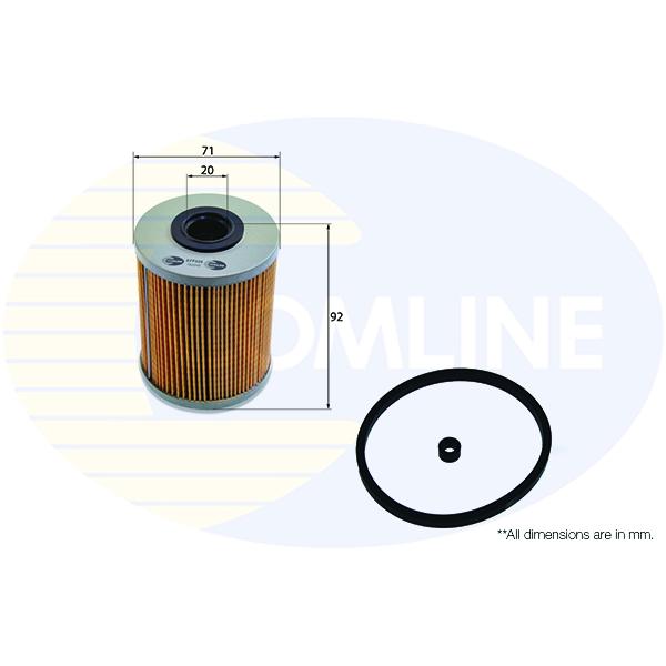 COMLINE - EFF026 (Фильтр топливный для Opel Astra G, Astra H, Omega B, Vectra B, Vectra C 1.7TD/Di/DTi-3.0CDTi)