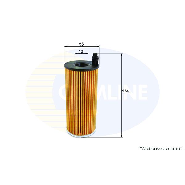 COMLINE - EOF242 (ФИЛЬТР МАСЛ BMW 1 11->, 2 13->, 3 10->, 4 13->, 5 10->, X1 11->, X3 10->, X4 14->, X5 13->, X6 14->)