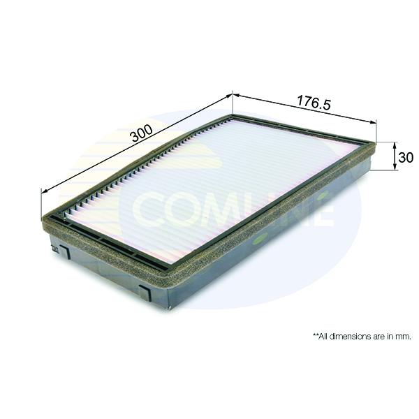 COMLINE - EKF290 (ФИЛЬТР САЛОНА DAE EVANDA/CHV EPICA 2.0/2.5/2.0D 02-)