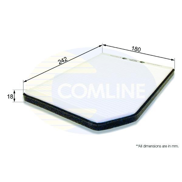 COMLINE - EKF146 (ФИЛЬТР САЛОНА REN LAGUNA ALL 93-01)
