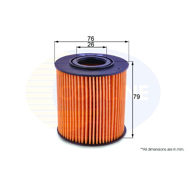 COMLINE - EOF079 (ФИЛЬТР МАСЛ VOL C70/S40/S60/S70/S80 1.6 16V-2.9 24V 95-)