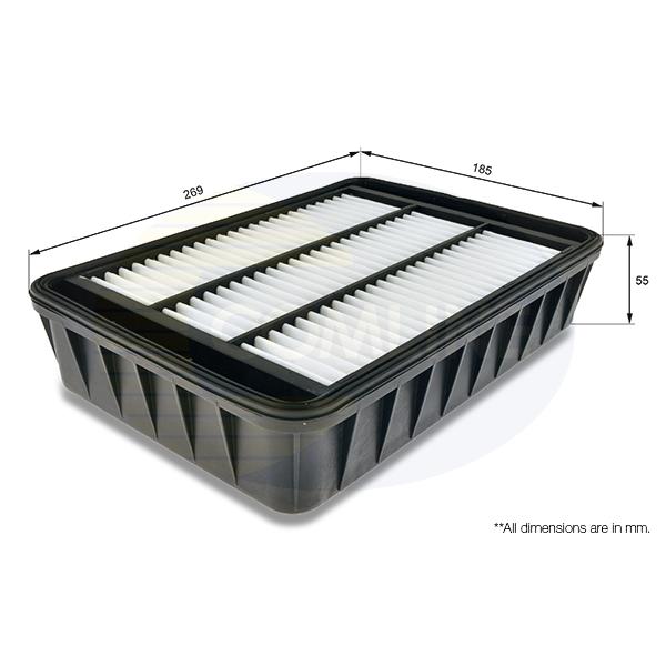COMLINE - EAF730 (ФИЛЬТР ВОЗД CIT C-CROSSER/PGT 4007 2.2HDI/MIT LANCER 1.5-2.0/2.0DI-D 07-)