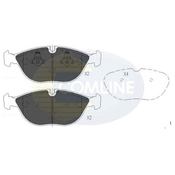 COMLINE - CBP01003 (КОЛОДКИ)