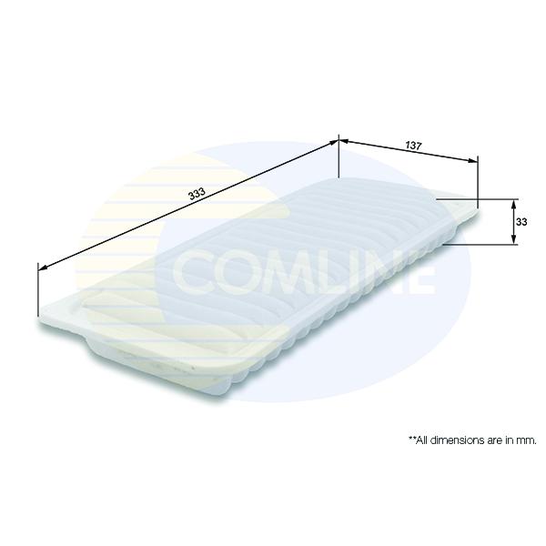 COMLINE - EAF774 (ФИЛЬТР ВОЗД Toyota - IQ 09->)