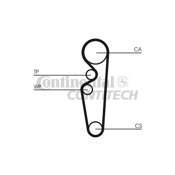 CONTITECH - CT729K1 (Ремкомплект ГРМ)