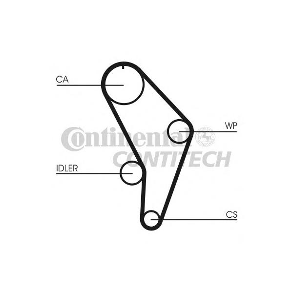 CONTITECH - CT926K1 (Роликом))