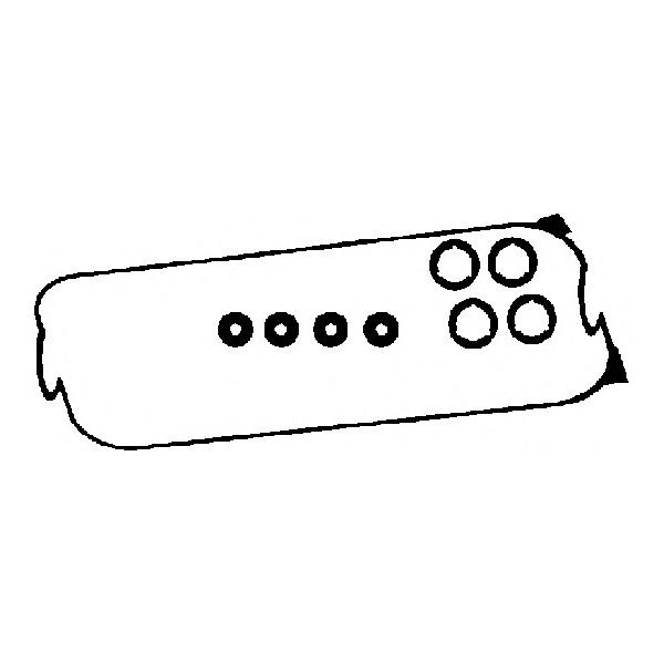 CORTECO - 440177P (Прокладка клапанной крышки HONDA: ACCORD IV 2.0 16V/2.0 i 16V/2.2 i 16V/2.2 i 16V Automatik 89-93, ACCORD V 2.0 i/2.0 i S 93-97)