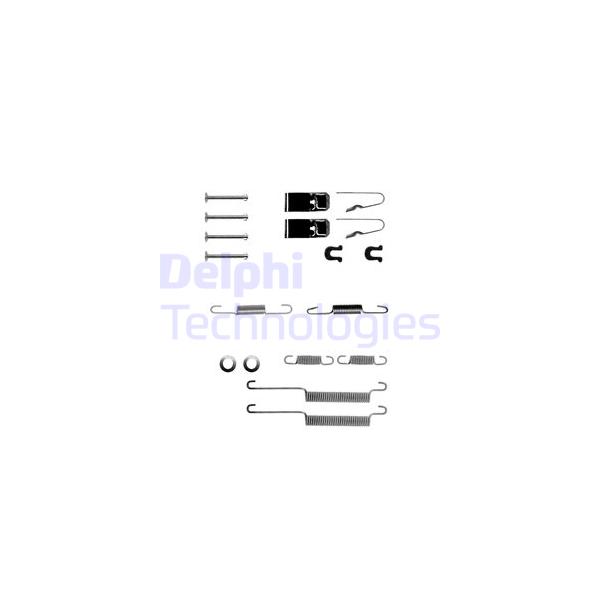 DELPHI - LY1173 (ремк-т торм.колодок зад./ Honda Civic 1.4i 01-05/HR-V 1.6 16V 99>)