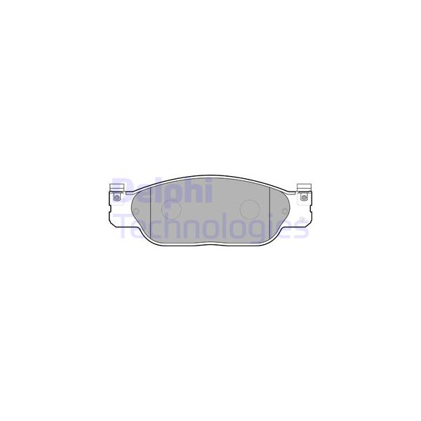 DELPHI - LP1468 (колодки дисковые п./ Jaguar S-Type/XJ 6/XJ8 2.5-4.2i/2.7D 02>)