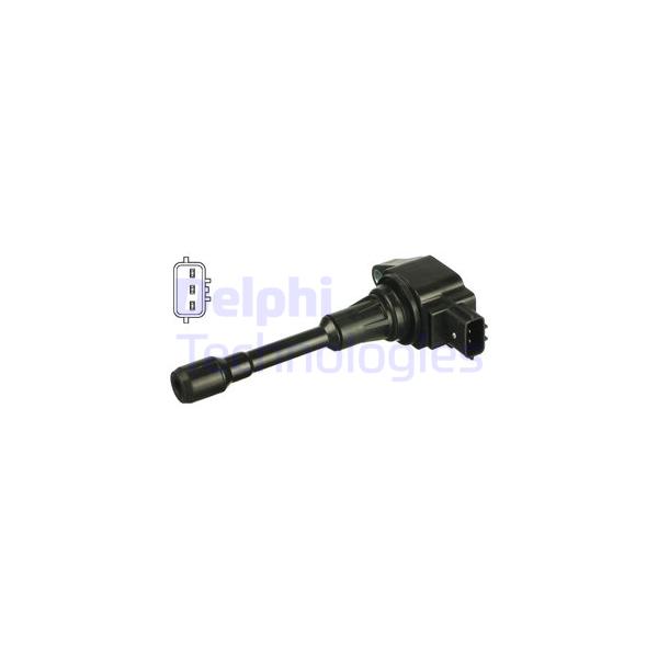 DELPHI - GN10241-12B1 (Катушка зажигания Nissan HR12DE, HR16DE, MR20DE, QR25DE)