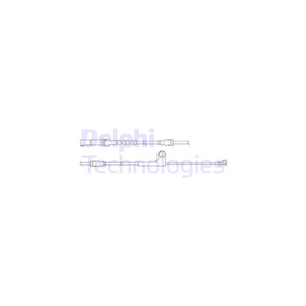 DELPHI - LZ0218 (Датчик износа тормозных колодок)