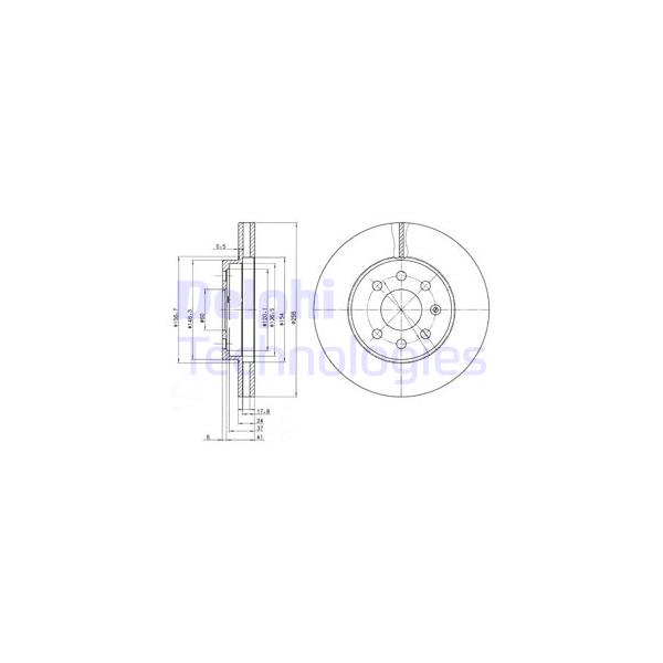 DELPHI - BG3334 (2шт./ Daewoo Nubira 1.6/2.0 / 16V 97>)