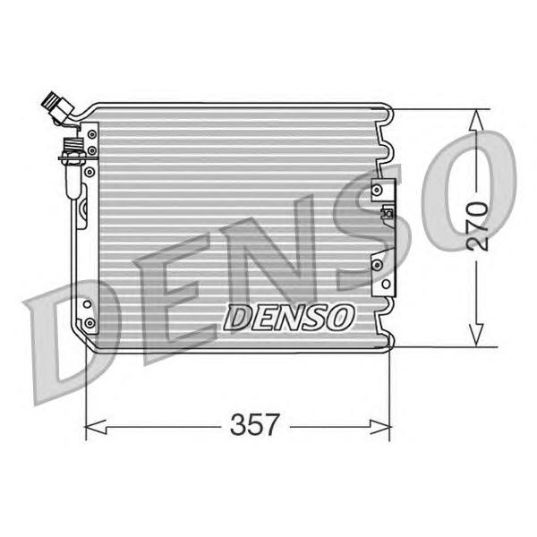 DENSO - DCN28001 (Радиатор кондиционера)