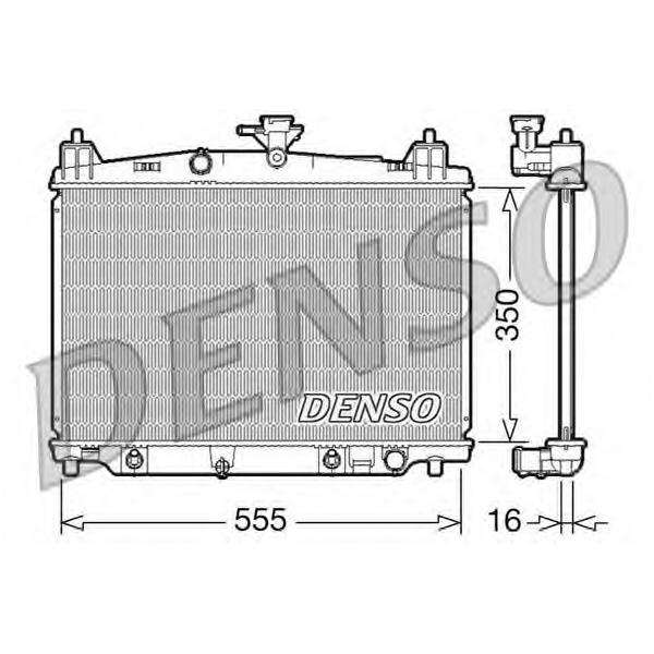 DENSO - DRM44018 (Радиатор охлаждения)
