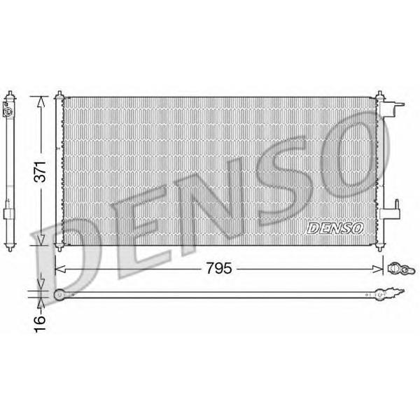 DENSO - DCN10030 (Конденсор)