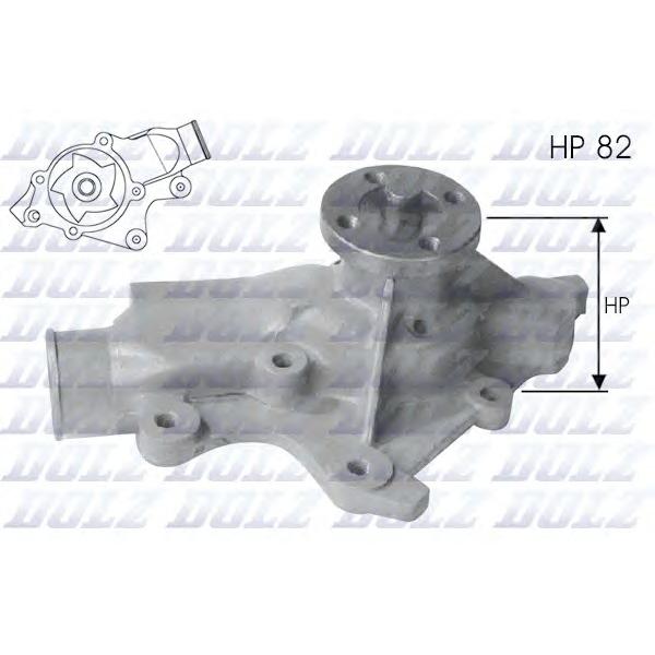 DOLZ - J-201 (помпа/ Jeep Wrangler/Grand Cherokee 4.0 V6 91-98)